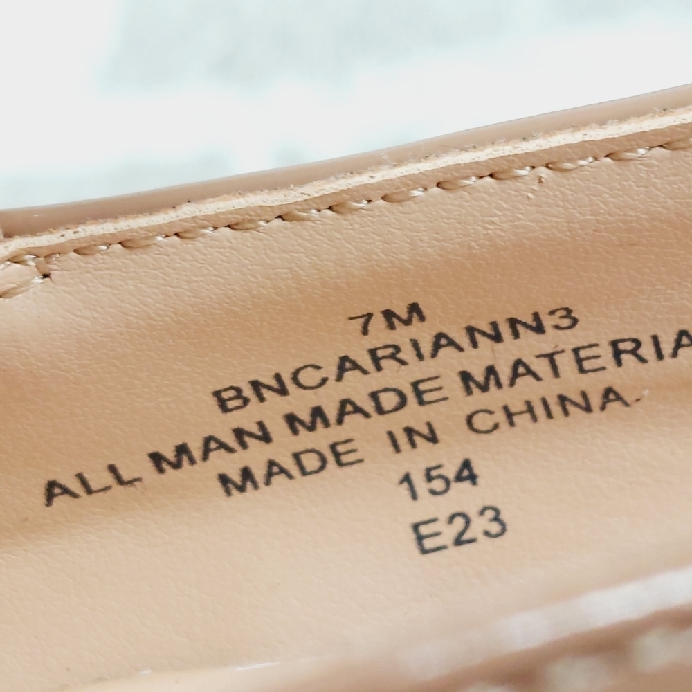 New Bandolino Cariann Nude Vegan Leather Mary Jane Pump W941 - Picture 11 of 12